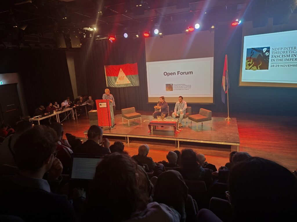 جمعية حنظلة تشارك في المؤتمر الدولي للجبهة الوطنية الديمقراطية الفلبينية وتؤكد مركزية فلسطين في الصراع الأممي ضد الفاشية والإمبريالية