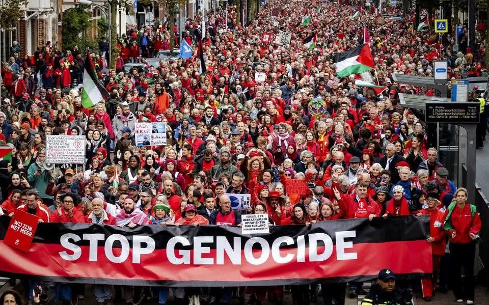 جمعية حنظلة – بلجيكا تشارك في مؤتمر عالمي حول الفاشية وتؤكد مركزية فلسطين في الصراع الأممي